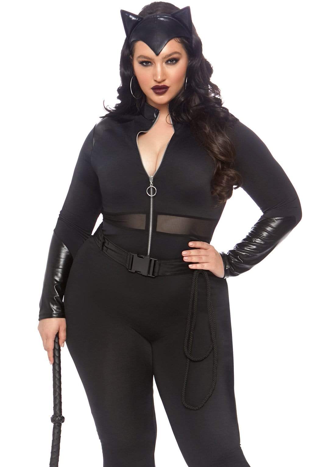 Plus Sultry Supervillain Costume, Sexy Plus Size Costumes